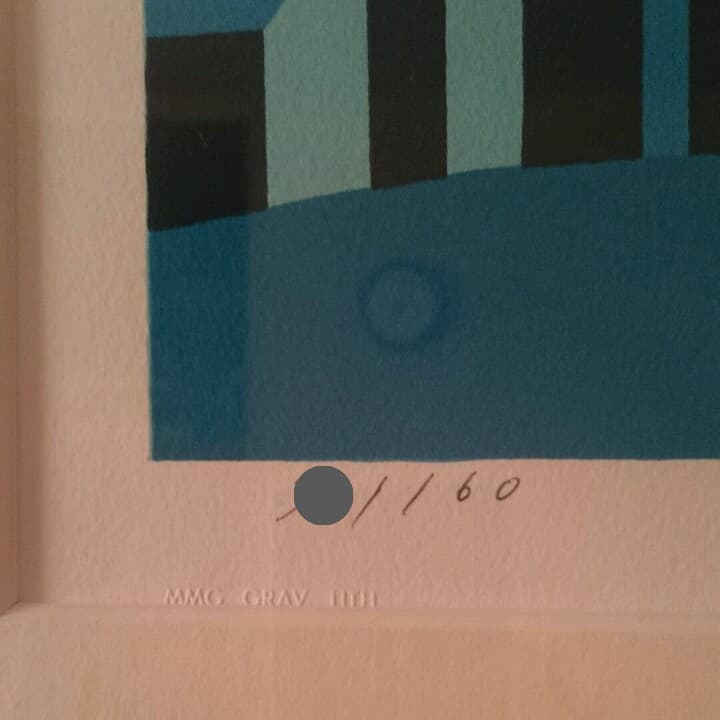 やなせたかし 版画 リトグラフ 1985(昭和60年) 超希少 メルヘン