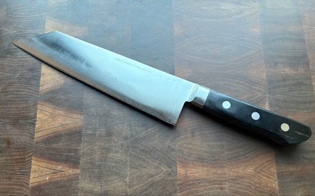 正本総本店　ハイカーボン　切付　牛刀　210mm 包丁　洋包丁　全鋼