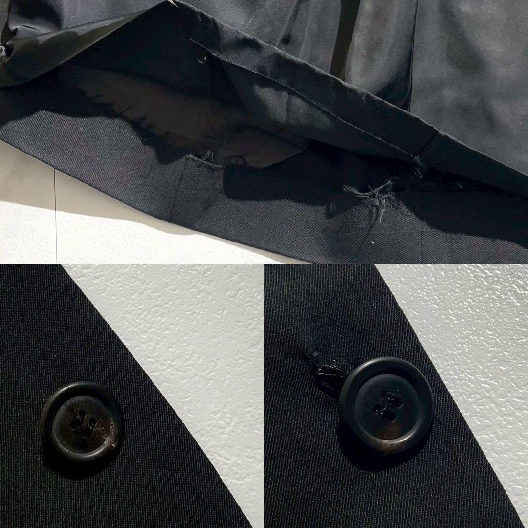 美品✨ISSEY MIYAKE MEN マオカラー ノーカラージャケット 黒タグ