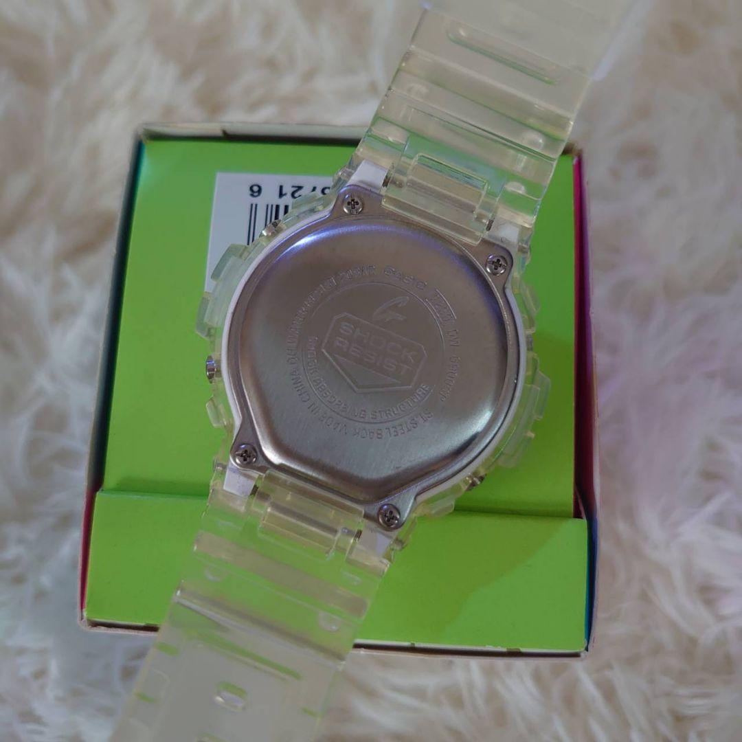 【極美品 】CASIO G-SHOCK DW-6900 腕時計 クリア