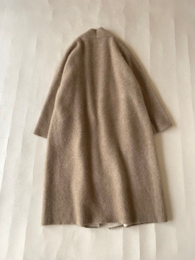 トゥモローランドTOMORROWLANDラクーンヘアリーWフェイスコーディガン