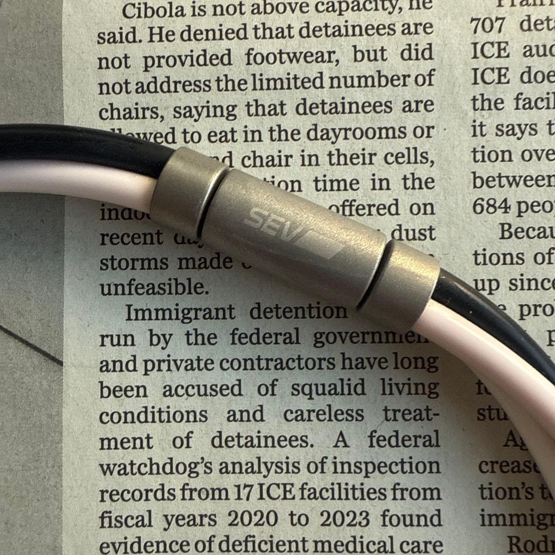 【ネックレス/首用】SEV セブルーパー type3Ti　46cmモデル