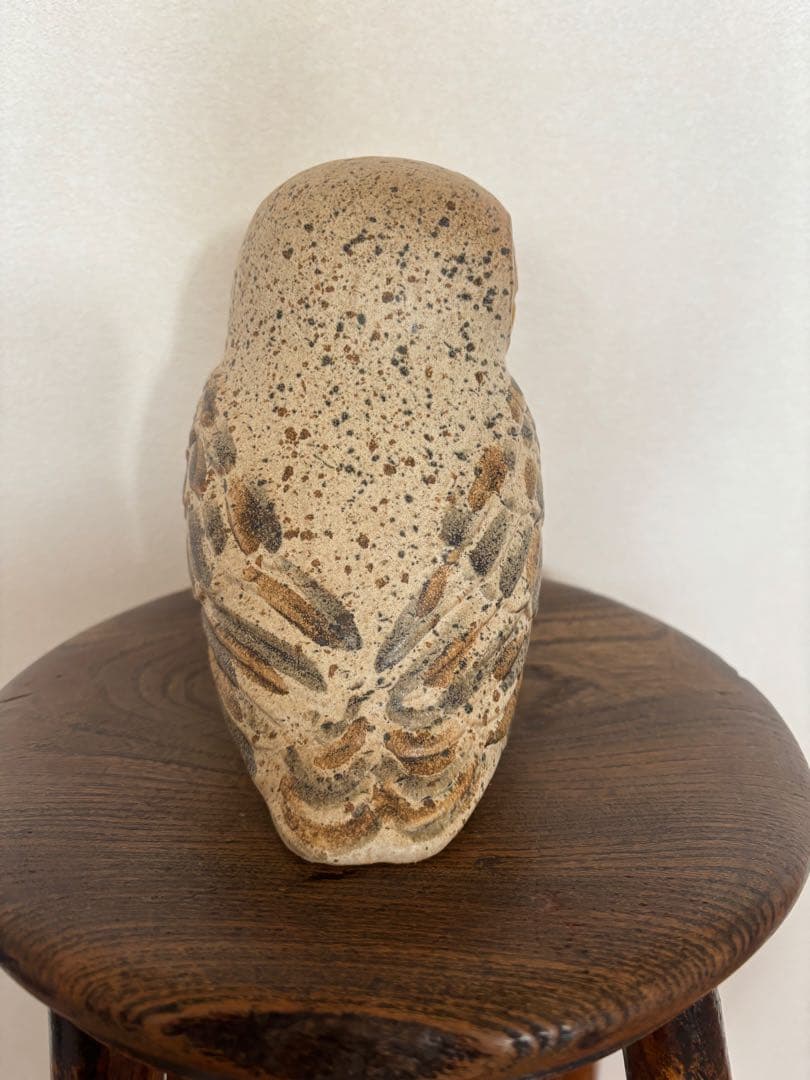 美品リサラーソン　ふくろう　置物