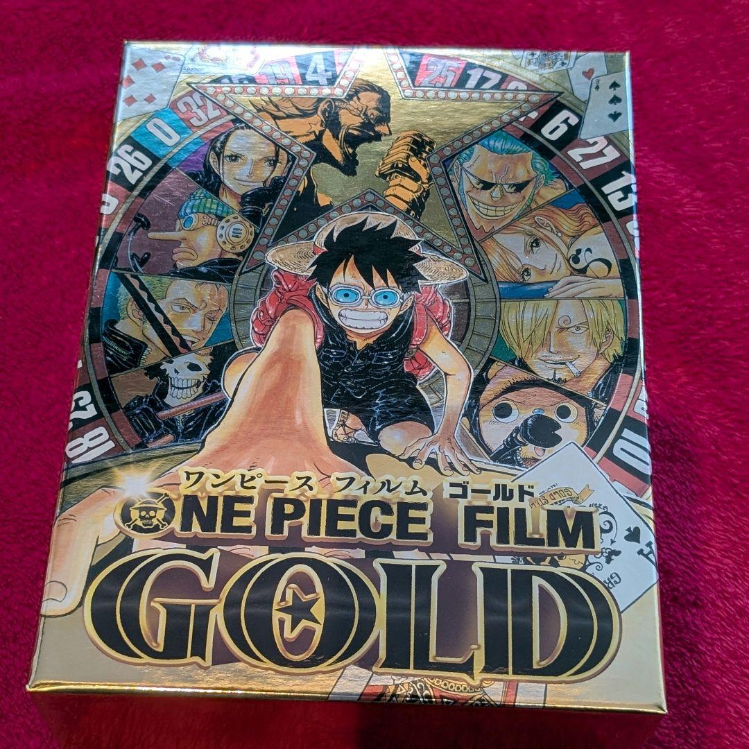 ONE PIECE FILM GOLD DVDとボードゲーム イヤホン　ペン