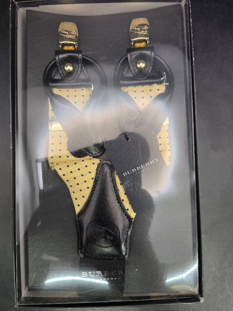 MT309　バーバリー　サスペンダー　トランクス　ポーチ　３点まとめ