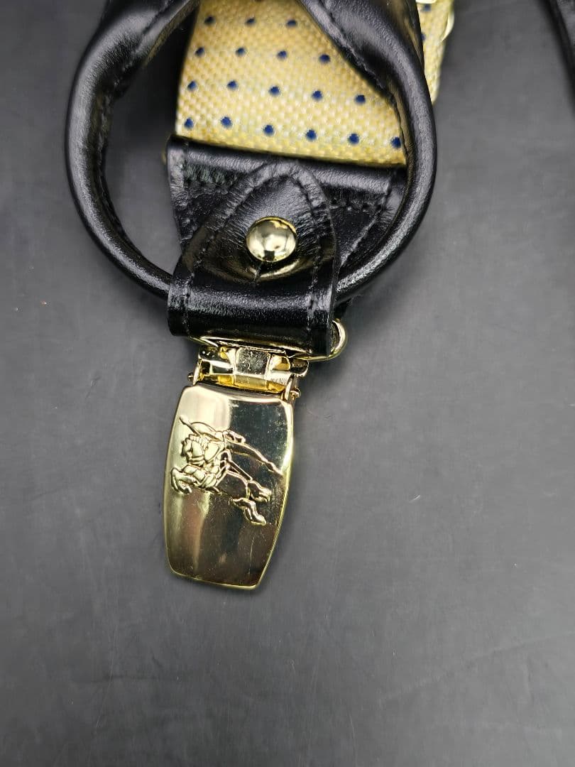 MT309　バーバリー　サスペンダー　トランクス　ポーチ　３点まとめ