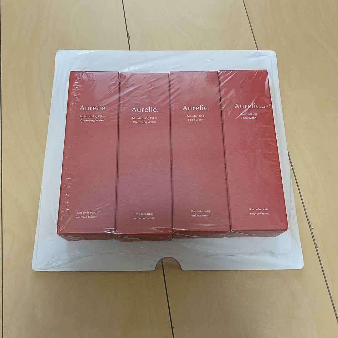 Aurelie オイルインクレンジングウォーター4本セット MEGUMI