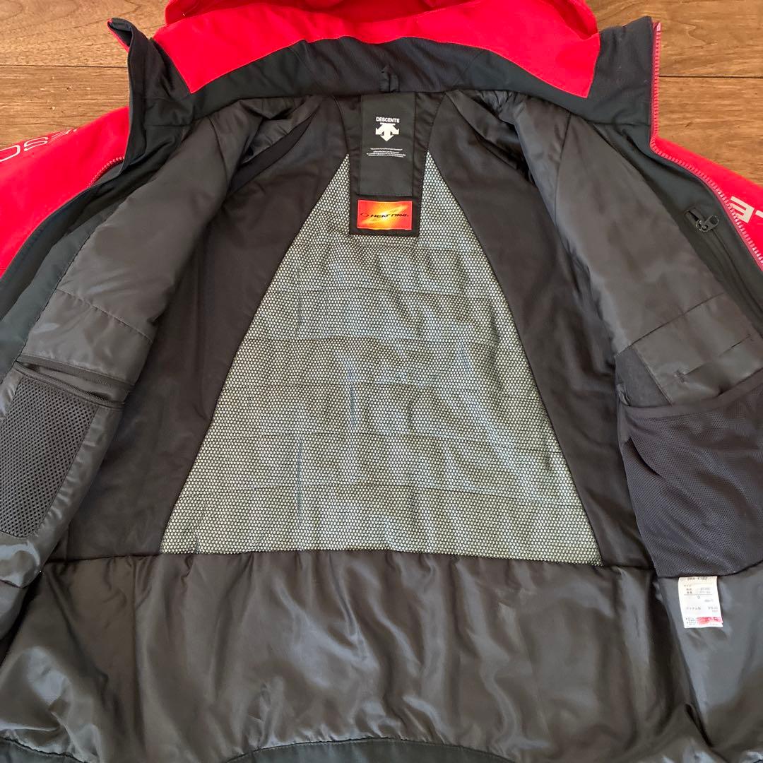 DESCENTE ヒートナビ　スノーフード付きジャケットのみ　Oサイズ　(LL)