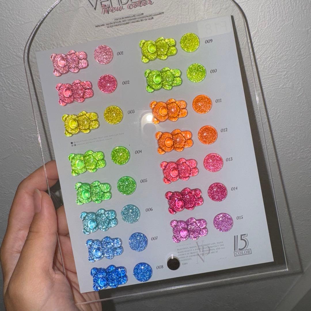 フラッシュネイル　ジェルネイル　15個セット