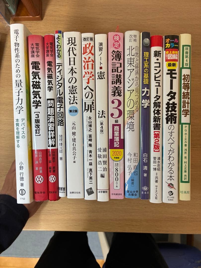 大学の教科書等 電気