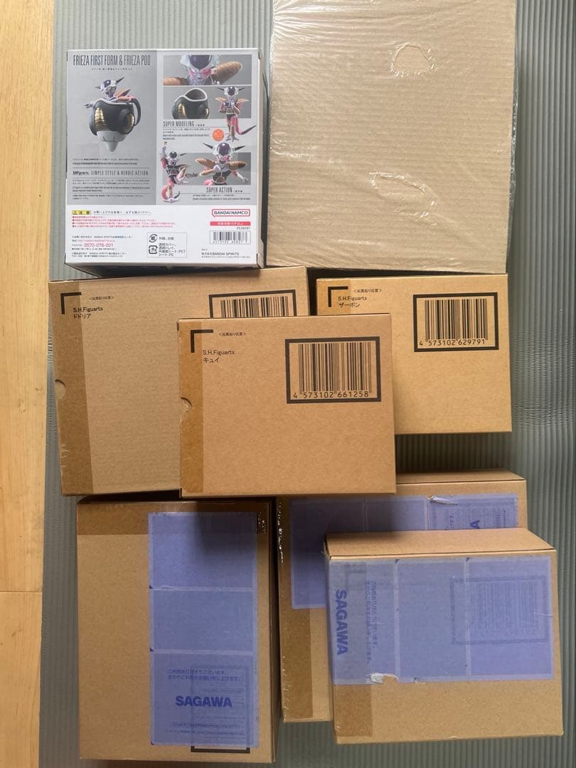 未開封 S.H.フィギュアーツ フリーザ ギニュー キュイ ドドリア ザーボン他