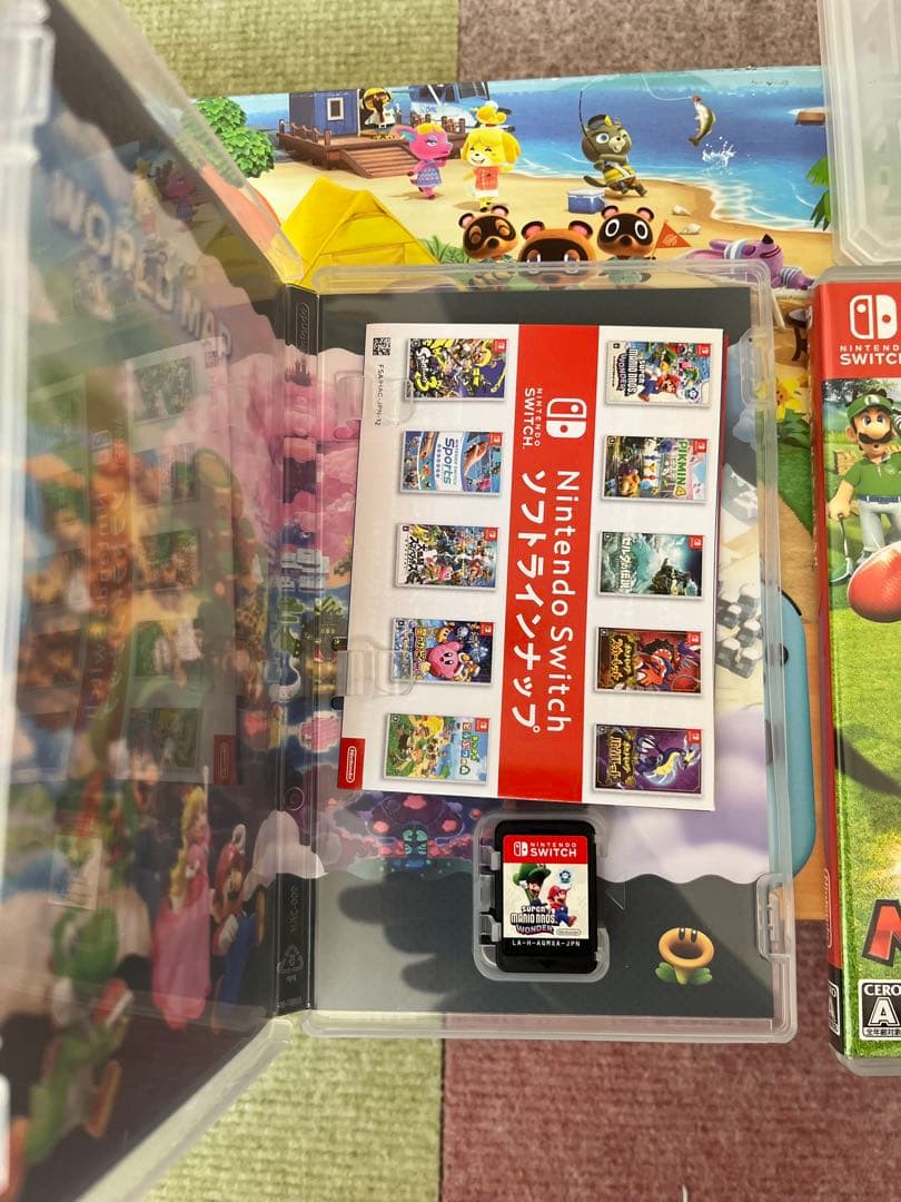 Nintendo Switch どうぶつの森デザイン + ゲーム3本セット