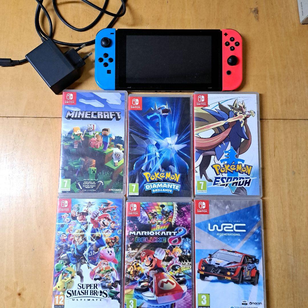 任天堂スイッチ本体　ソフト6本