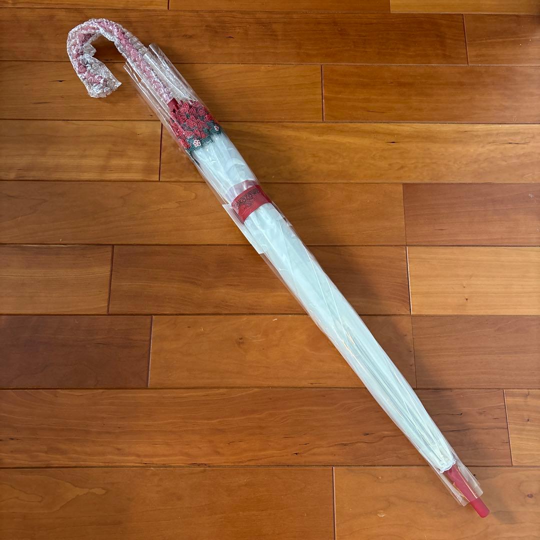 【完売品】近沢レース　ハッピーレースアンブレラ 春摘みいちご