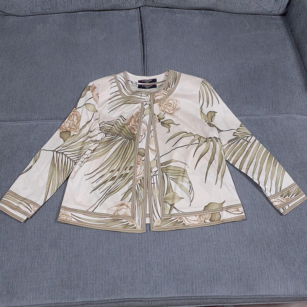 LLEONARD レオナール コットンアンサンブル