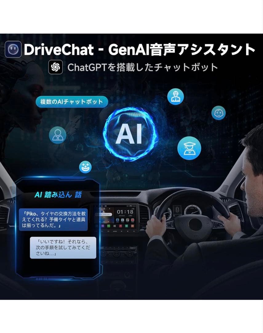 10インチ‼️ ATOTOZONE A5L Android ディスプレイオーディオ