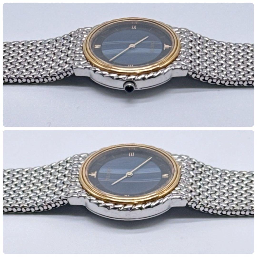 極美品✨ SEIKO セイコー クレドール 腕時計 ブルーメノウ k18
