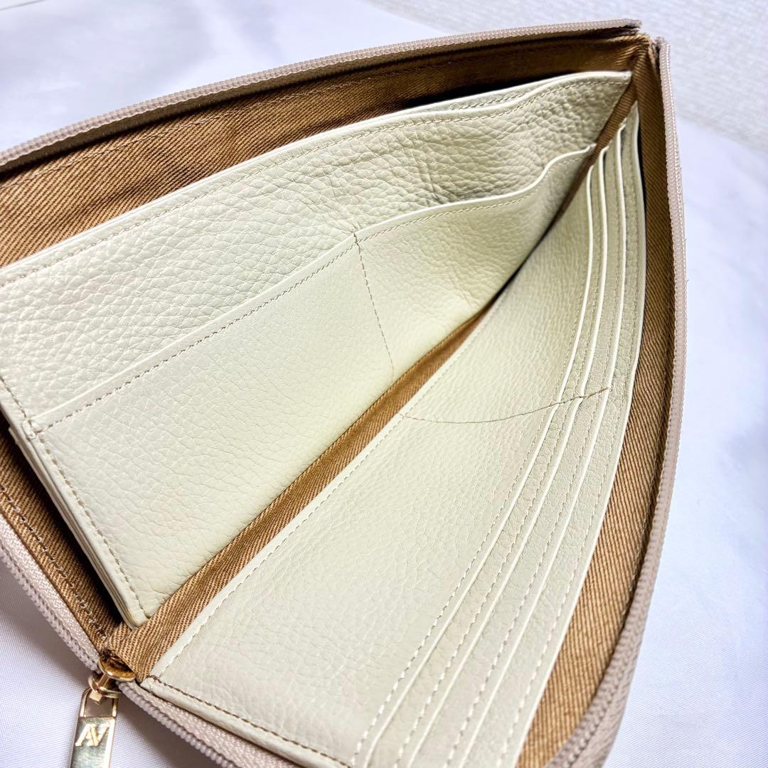 専用【未使用級】　アタオ　長財布　リモ　パイソン　HAKU 箔　L字ファスナー