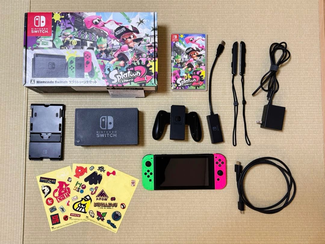 【訳あり品】Nintendo Switch スプラトゥーン2セット 本体 ソフト