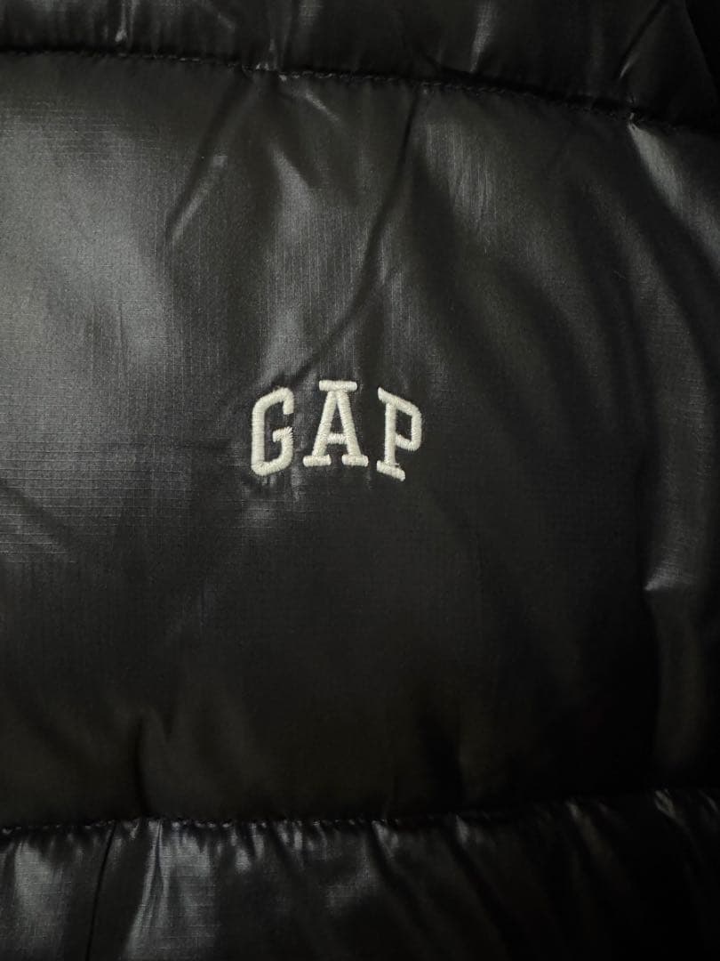 【ぱと】GAP ダウンジャケット パファージャケット ブラック Mサイズ