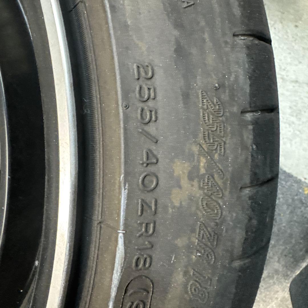 スタンスマジック 2本　18インチ 10.5J 255/40R18 114.3