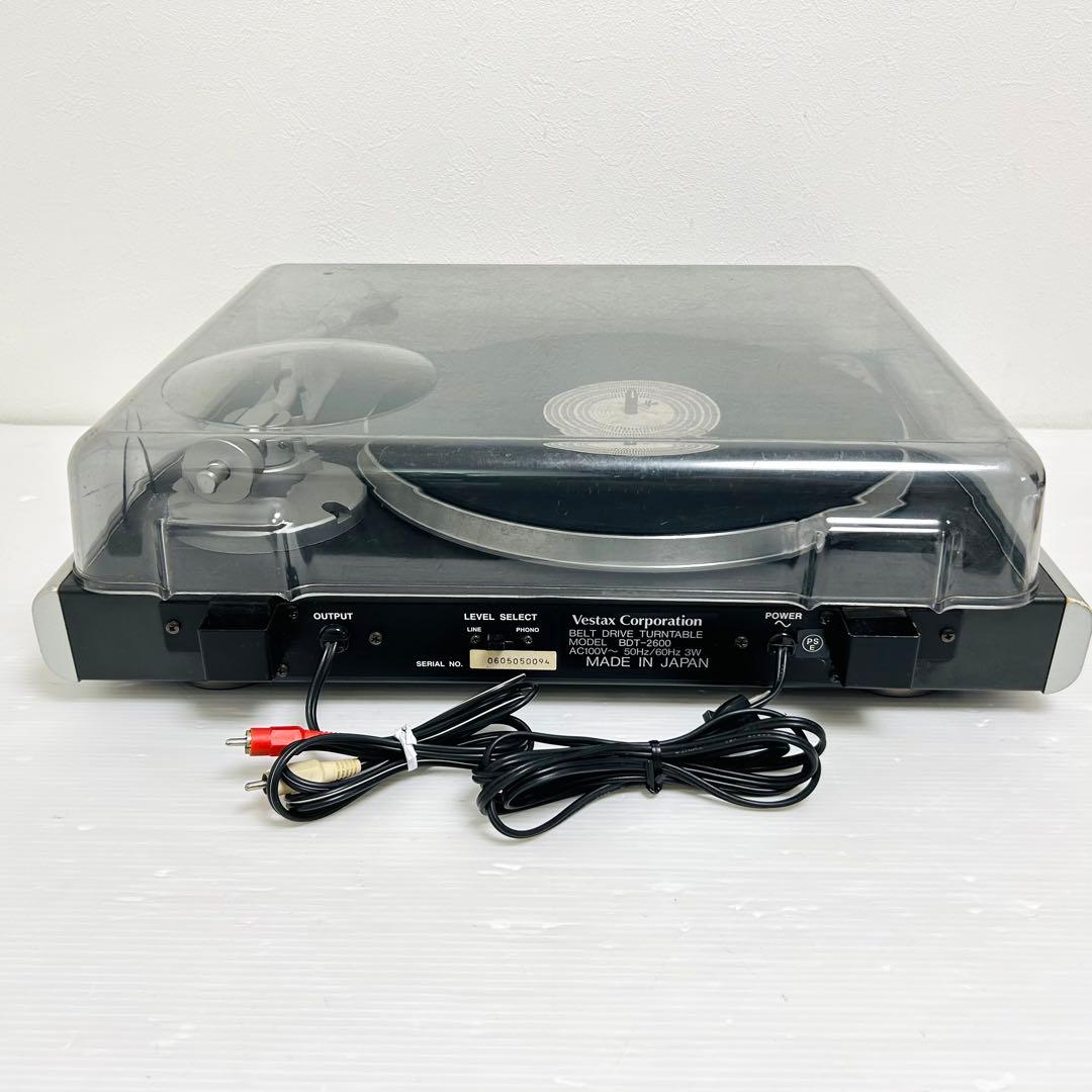 希少 動作品 Vestax ターンテーブル BDT-2600 ベスタクス