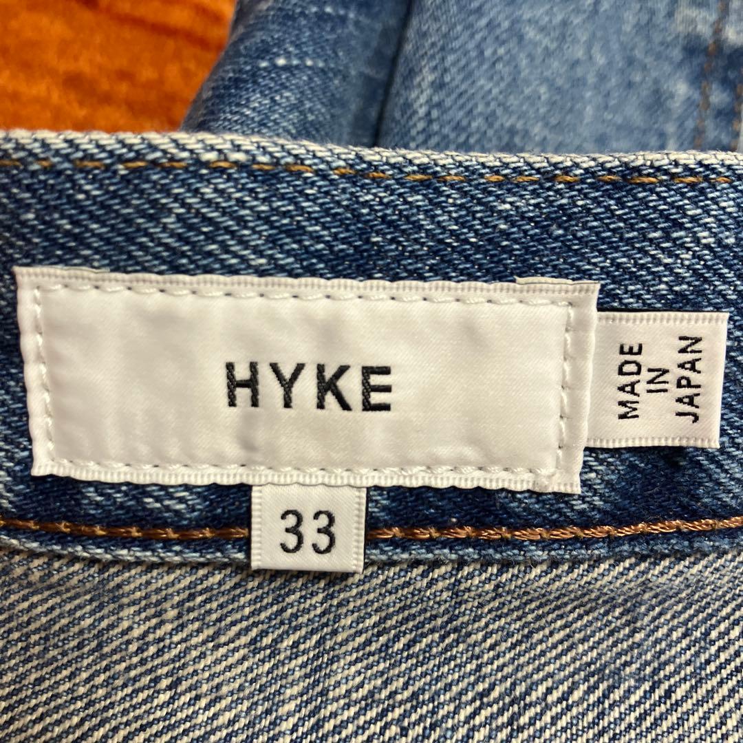 パンツ HYKE CLASSIC STRAIGHT JEANS 33