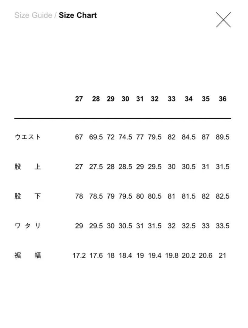 パンツ HYKE CLASSIC STRAIGHT JEANS 33