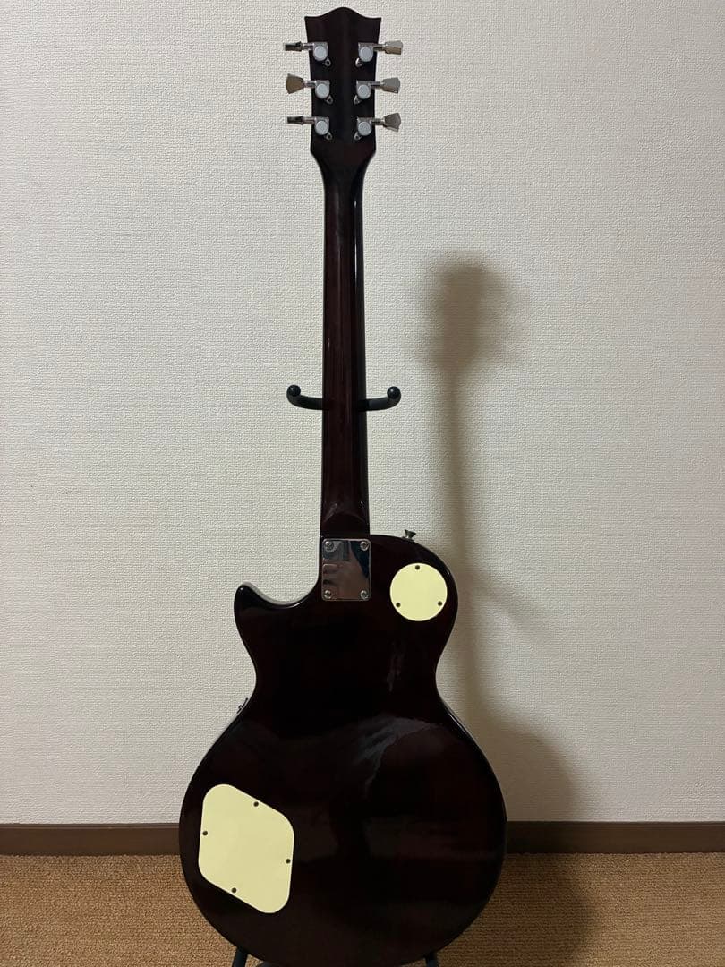 【値下げ‼️】エレキギター　レスポールスタイル サンバースト　動作確認済