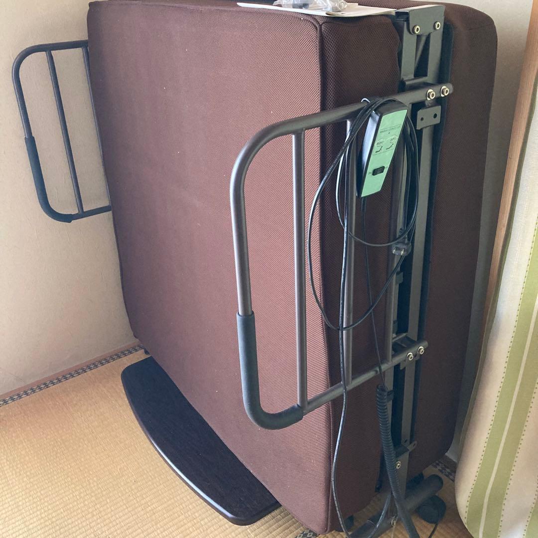 ニトリ電動リクライニング介護用ベッド ブラウン　動作確認済み