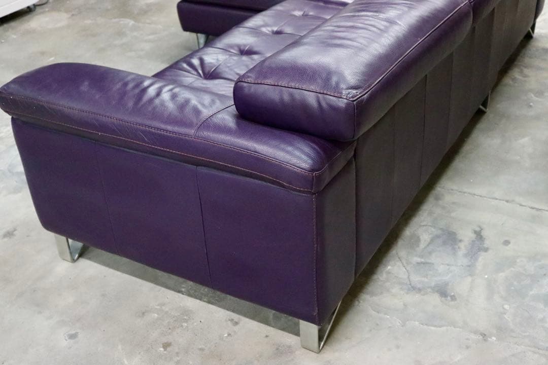 GMIH127○lether world / レザーワールド カウチソファ パ