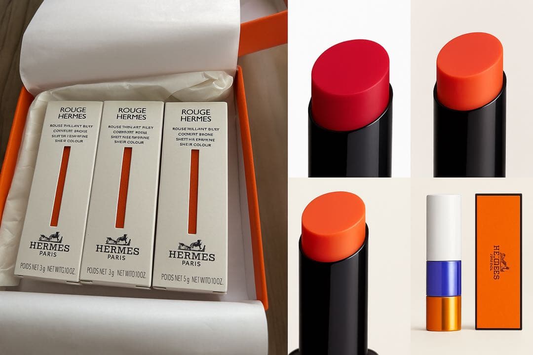 新品・未使用　エルメス ルージュ エルメスシルキー リップスティック 3本セット