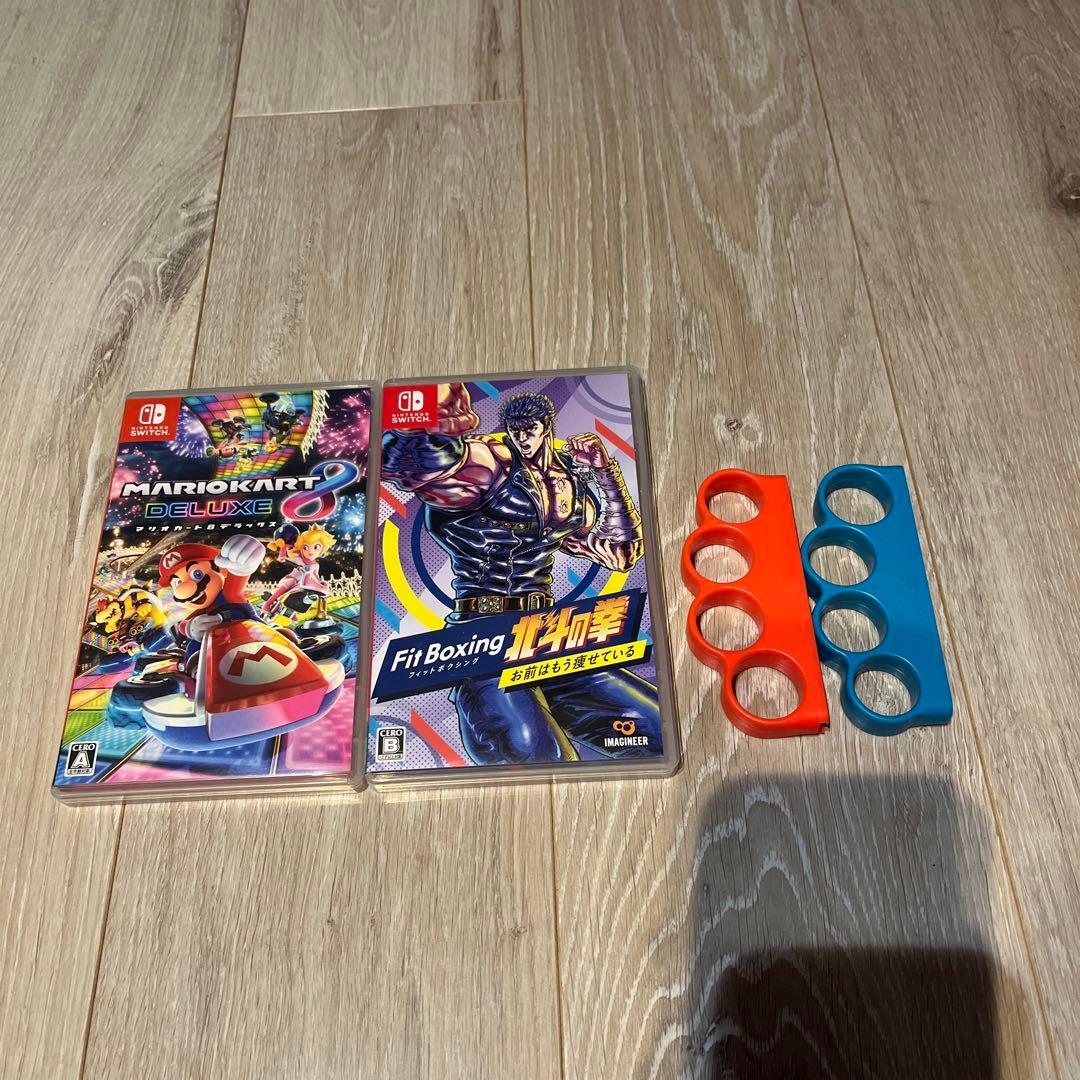 マリオカート、フィットボクシング北斗の拳