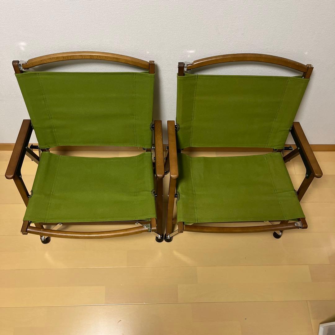 ハイランダー　ウッドフレームチェア　2点セット