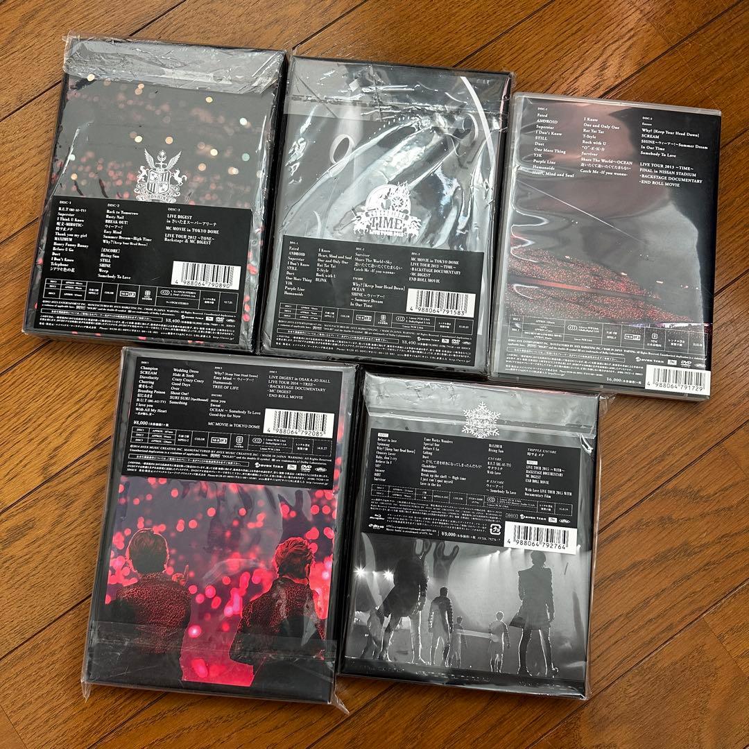 TOHOSHINKI ライブツアーDVD Blu-ray