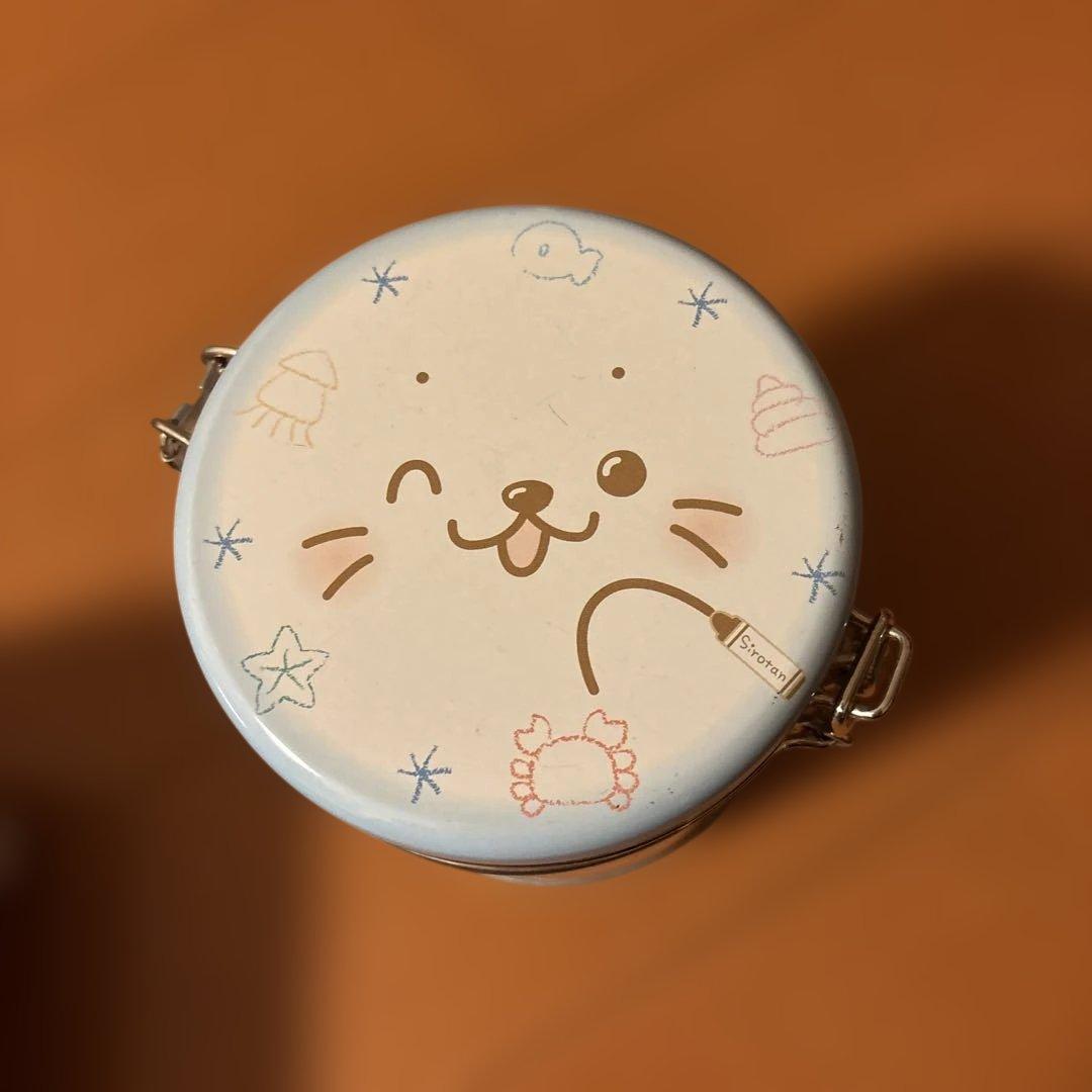 平成レトロ　初期　しろたん　缶ケース　収納ボックス　３個セット