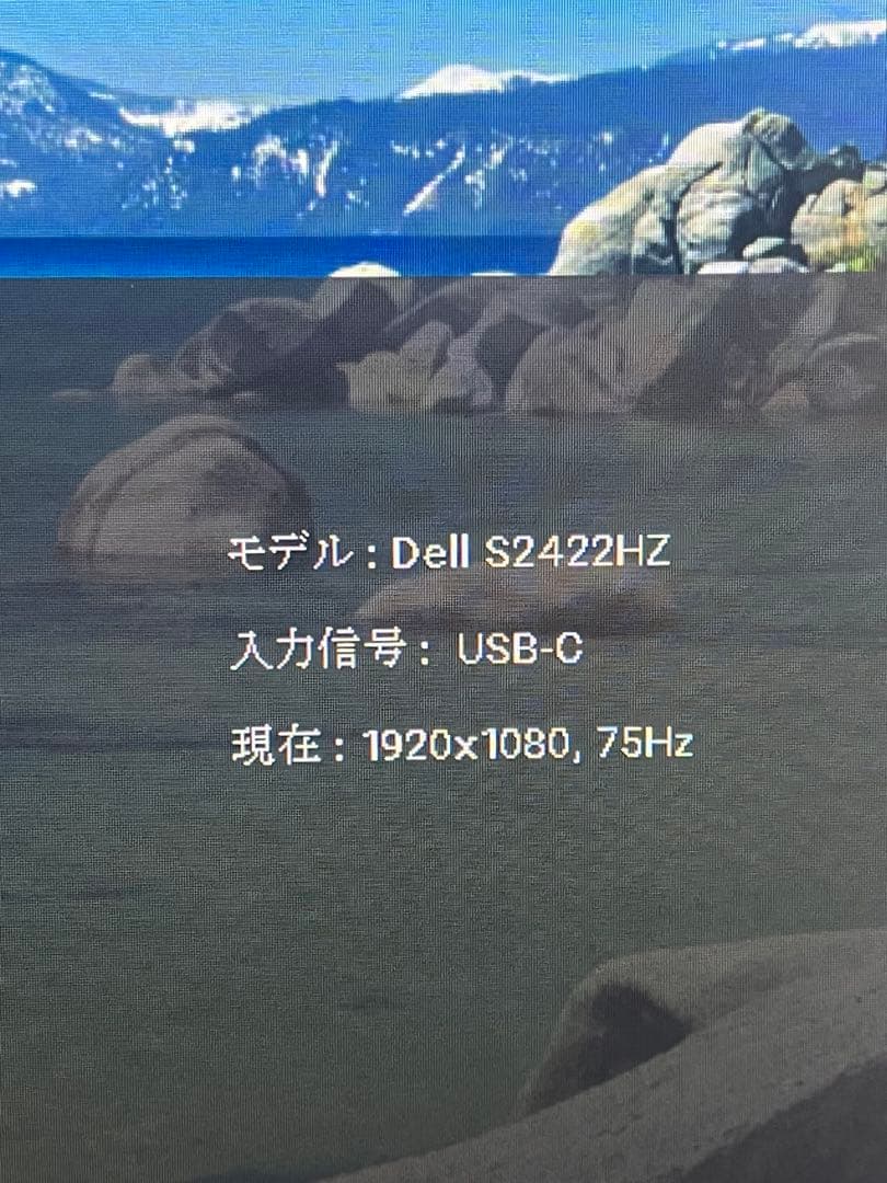 1/15のみ値下げ　DELL S2422HZ