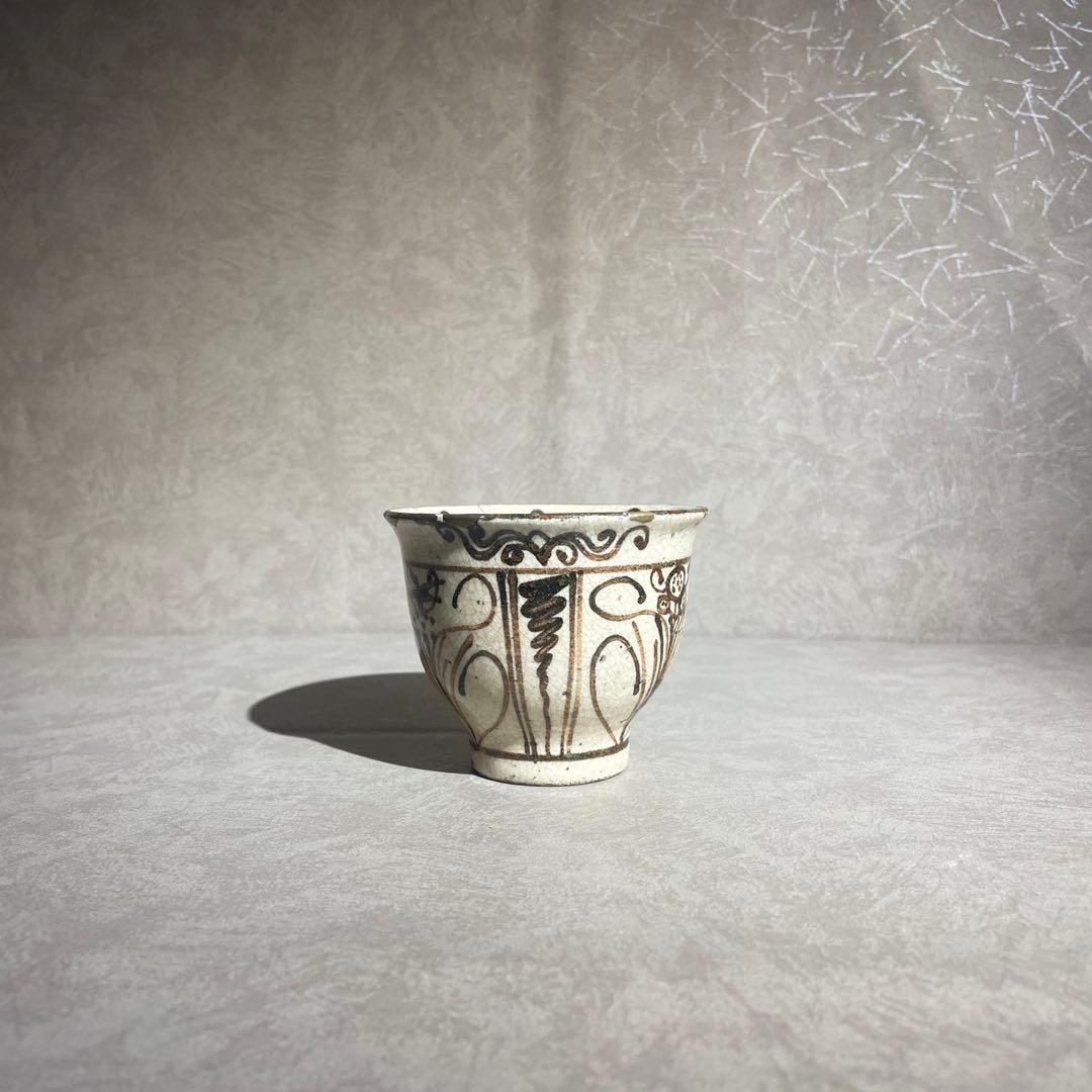 江戸時代後期 絵瀬戸向付 復興織部 再興織部 鉄絵向付 瀬戸焼 美濃焼 古瀬戸