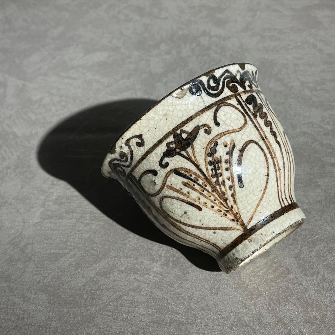 江戸時代後期 絵瀬戸向付 復興織部 再興織部 鉄絵向付 瀬戸焼 美濃焼 古瀬戸