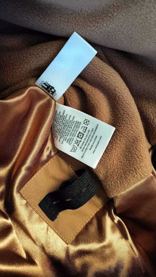 【美品】mini rodini オーバーオール　スノーウェア　116