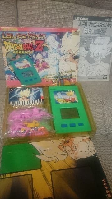 中古　貴重！当時モノ　ドラゴンボールLSIバーコードウォーズ1991レトロゲーム