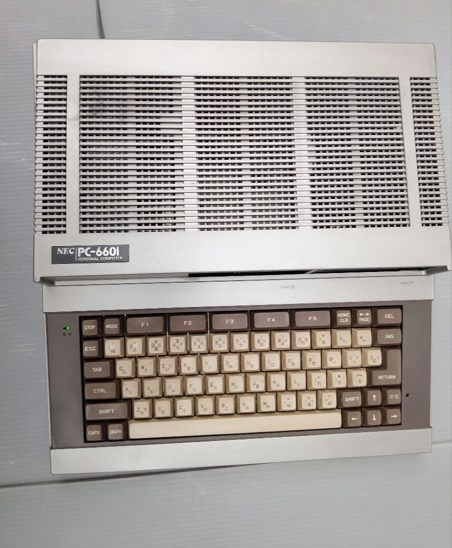 PC-6601 本体 パソコン NEC レトロ ゲーム(あ61)