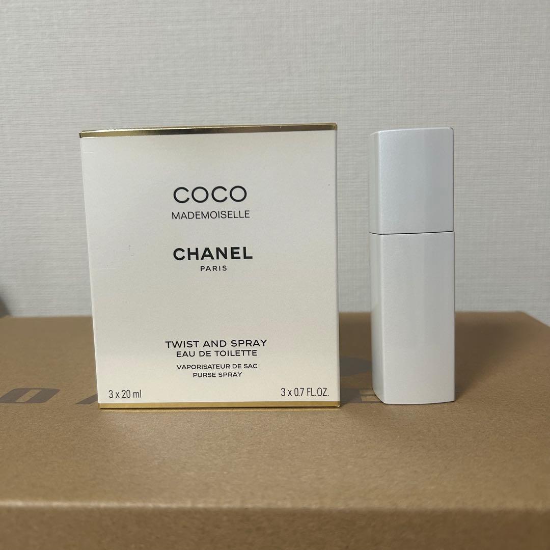 CHANEL ココマドモアゼル 香水 ツィスト＆スプレイ　持ち歩き用