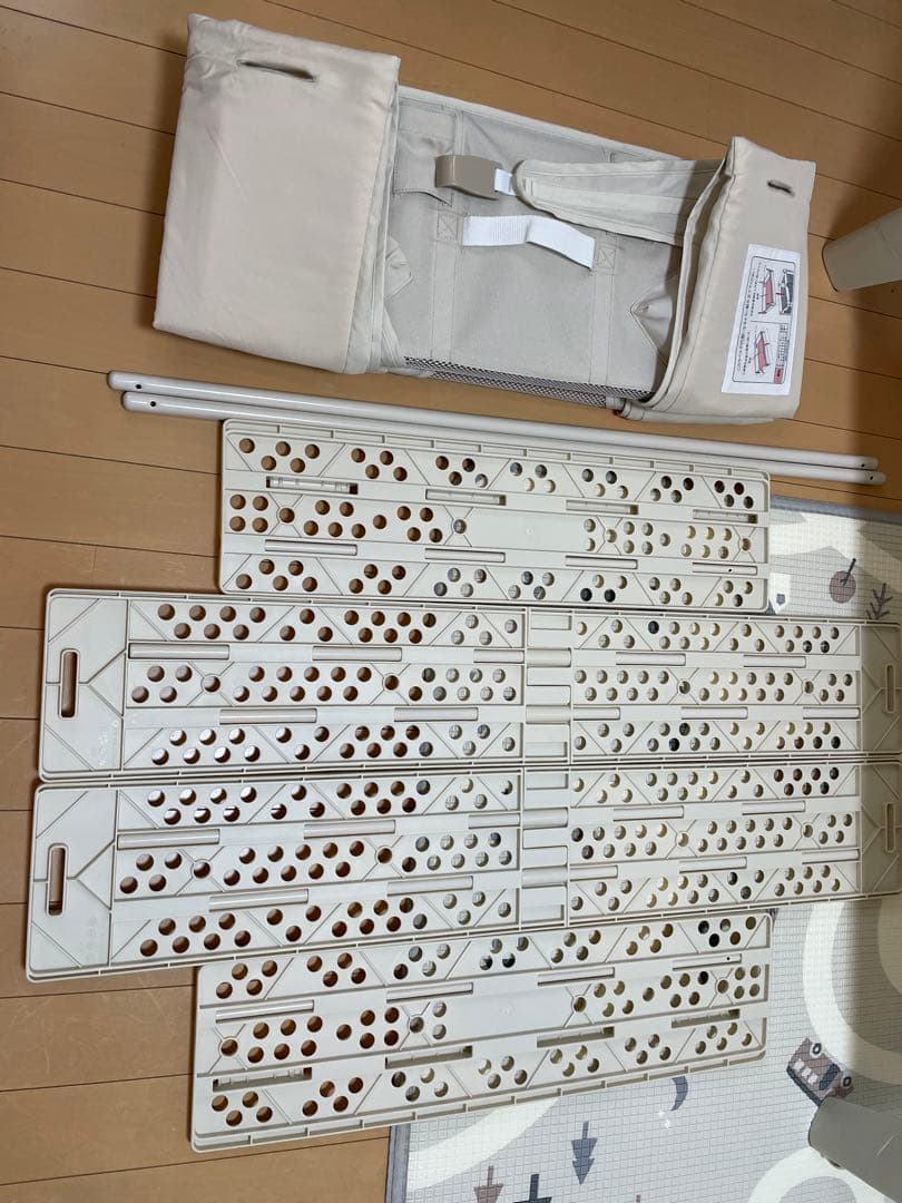 【アップリカ】ベビーベッド　ココネルエアープラス　ベージュ