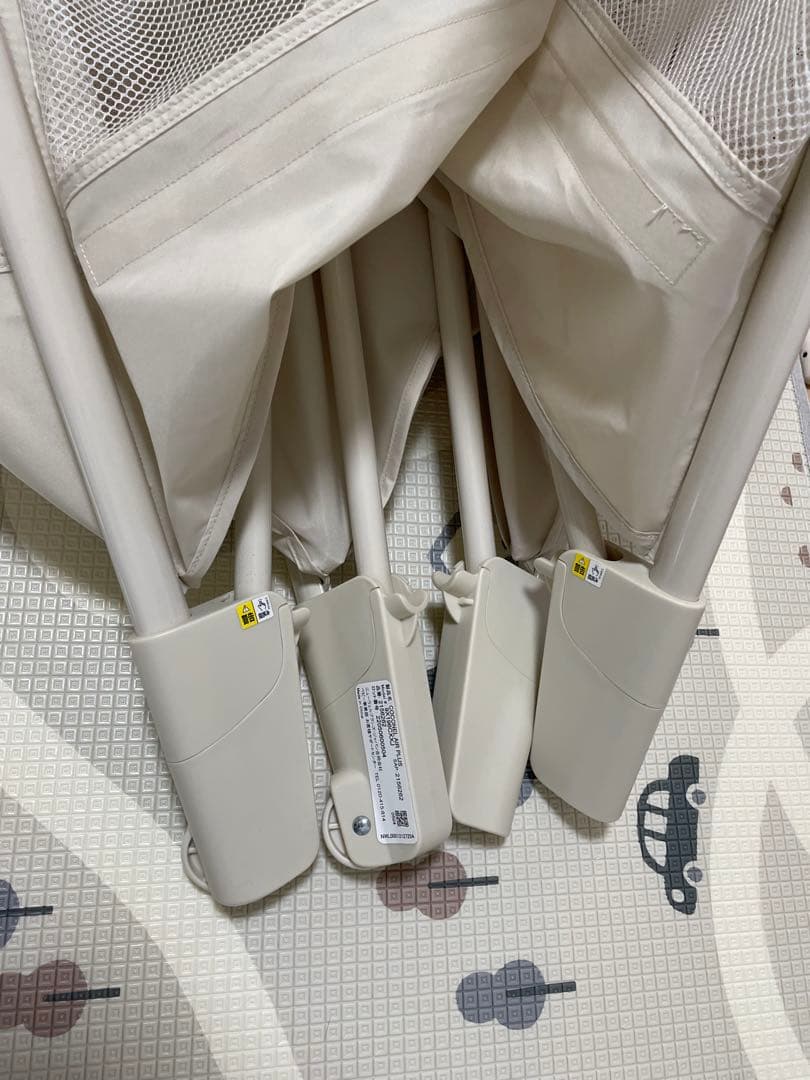 【アップリカ】ベビーベッド　ココネルエアープラス　ベージュ