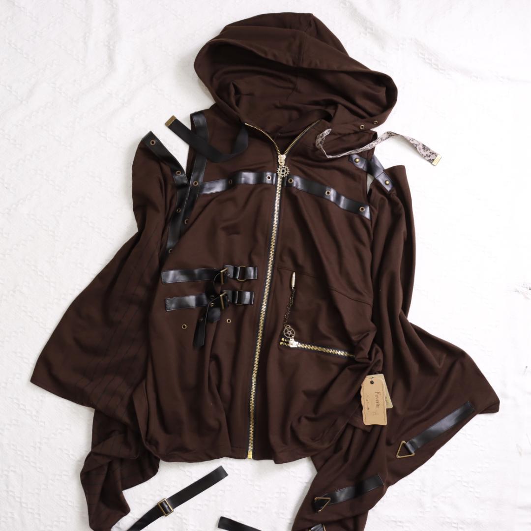 タグ付き未使用！favorite　スチームパンク　狩衣パーカー　志島とひろさん