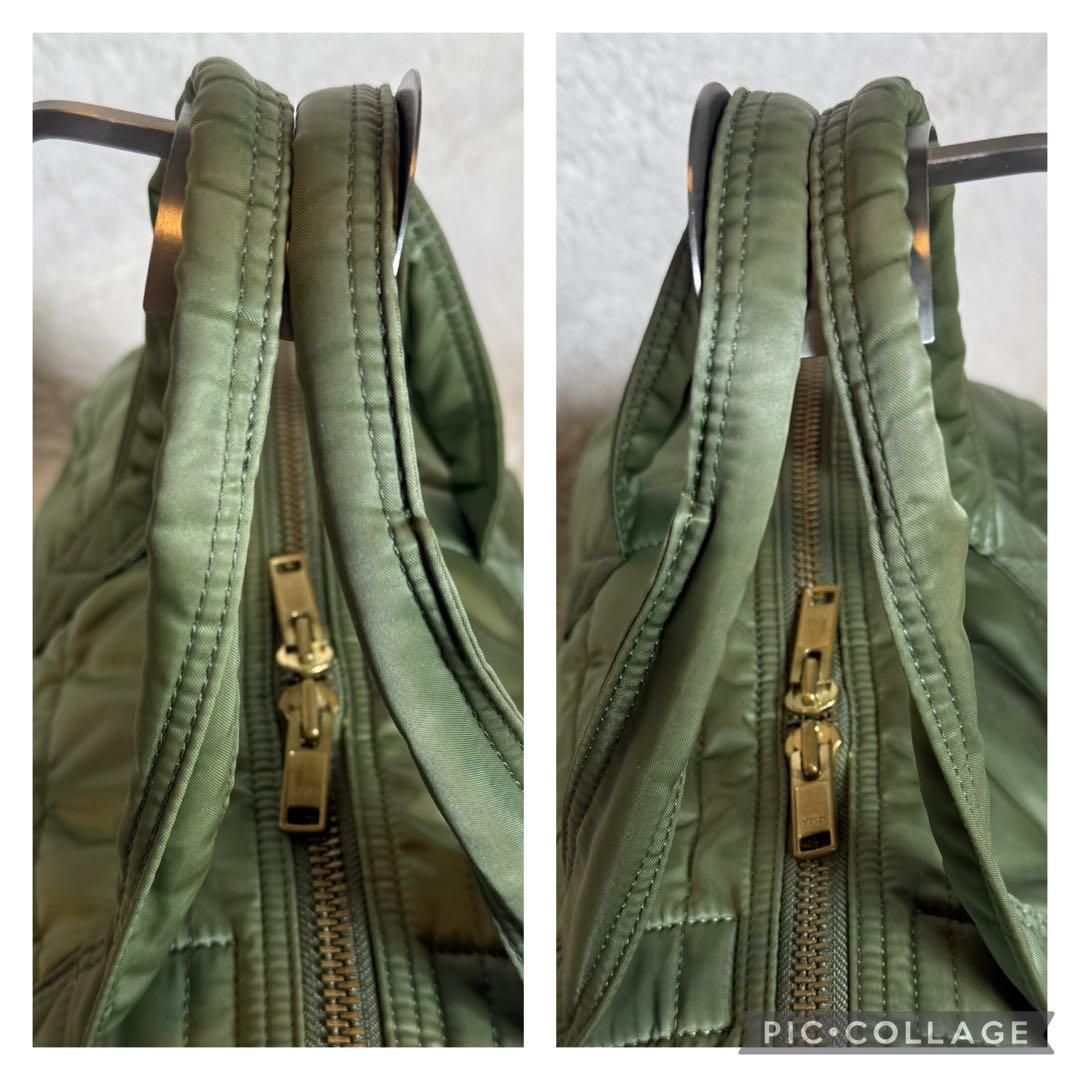 美品　PORTER　ポーター　タンカー　ダッフル　ドラムバッグ　セージグリーン