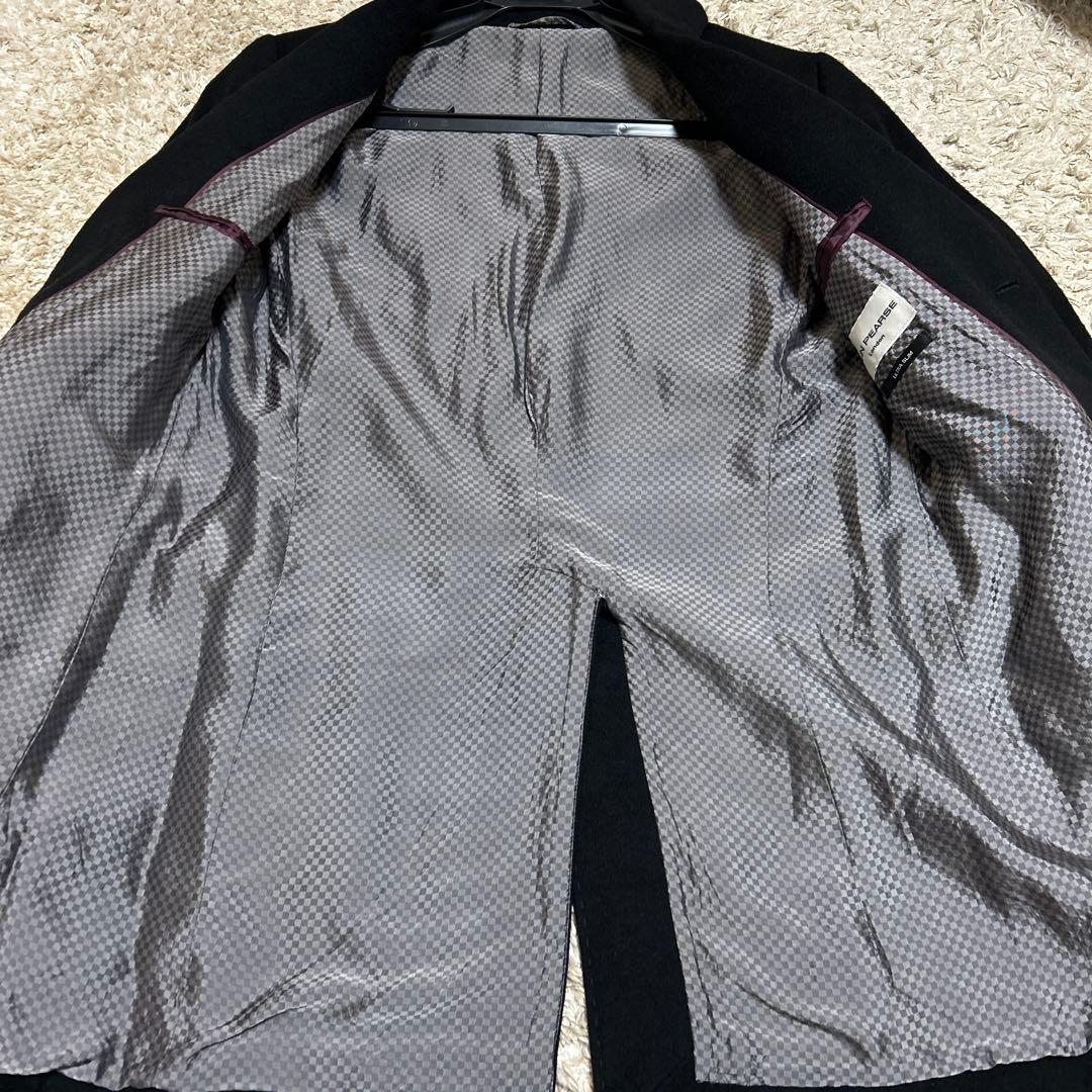 成人式結婚式　スリーピーススーツ＆チェスターコート＆ネクタイ３点　サイズM