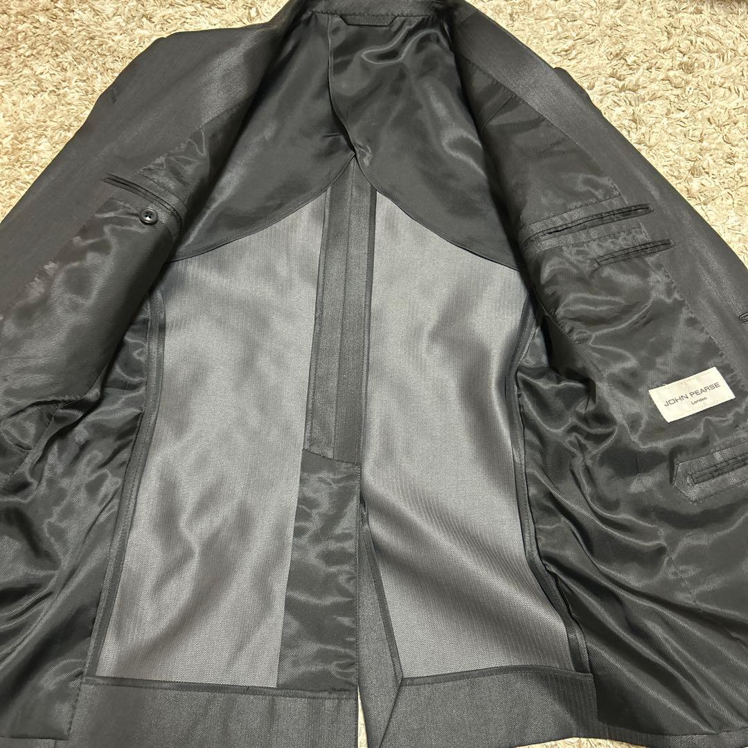 成人式結婚式　スリーピーススーツ＆チェスターコート＆ネクタイ３点　サイズM