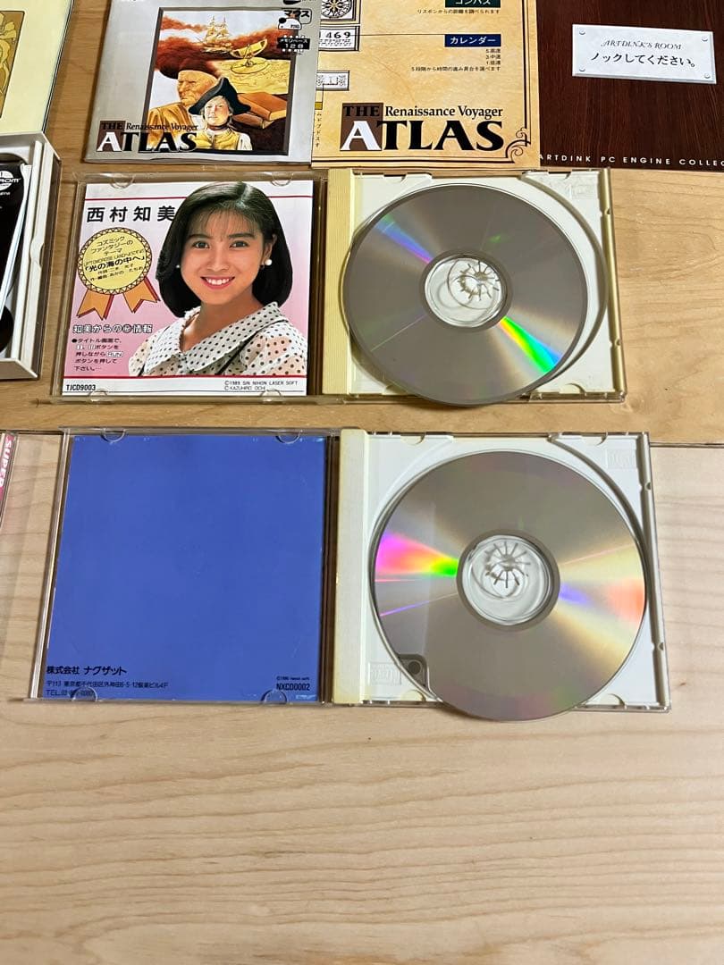 PCエンジン　ソフト　hu card CD-ROM